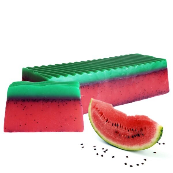 Rankų Darbo Muilo Gabalas Arbūzas 1kg+