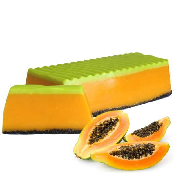Rankų Darbo Muilo Gabalas Papaja 1kg+