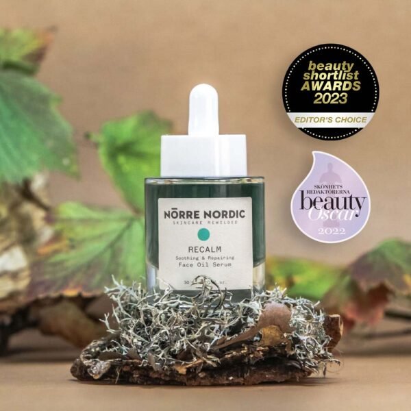 Raminantis ir Regeneruojantis Veido Aliejus Serumas Nörre Nordic RECALM 30 ml
