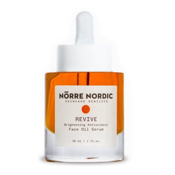 Šviesinantis Veido Aliejus Serumas su Antioksidantais Nörre Nordic REVIVE 30 ml