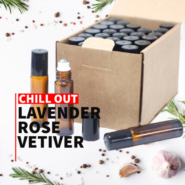 Pieštukinis Eterinis Aliejus x30 vnt. Levanda, Rožė, Vetiverija