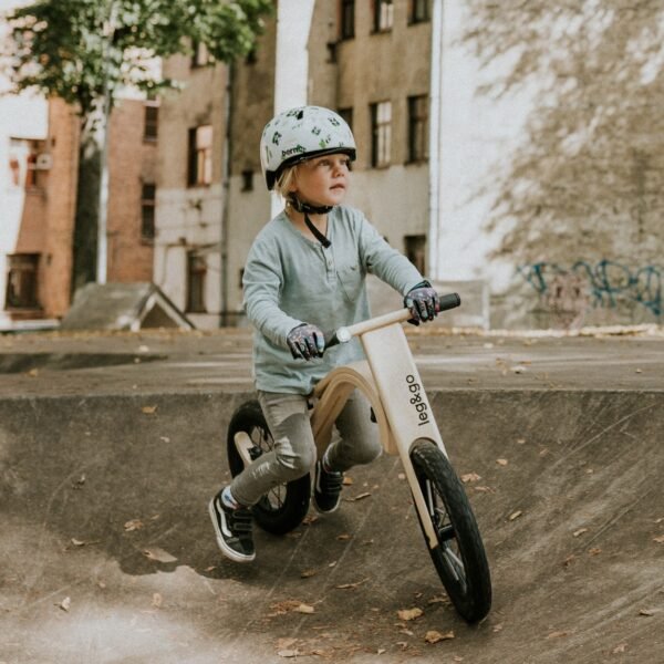 Leg&go Balansinis Dviratis 3ir1 | Natūralaus Medžio Vaikiškas Dviratis